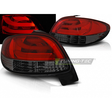 Peugeot 206 10.1998- zadné lampy red smoke LED BAR (LDPE21) Peugeot 206 10.1998- zadné lampy red smoke LED BAR (LDPE21)
