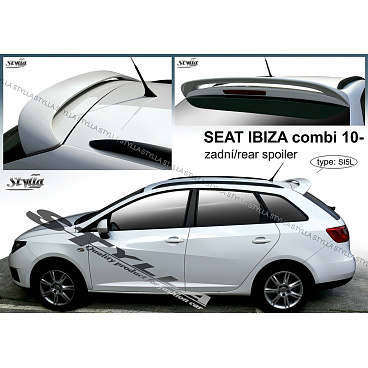 Seat Ibiza ST combi 2010+ zadný spojler (EÚ homologácia) Seat Ibiza ST combi 2010+ zadný spojler (EÚ homologácia)