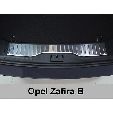 Nerez kryt- ochrana vnútorného batožinového priestoru Opel Zafira B Nerez kryt- ochrana vnútorného batožinového priestoru Opel Zafira B
