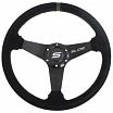 Športový volant WRC Rally II čierny (semiš poťah) 350 mm