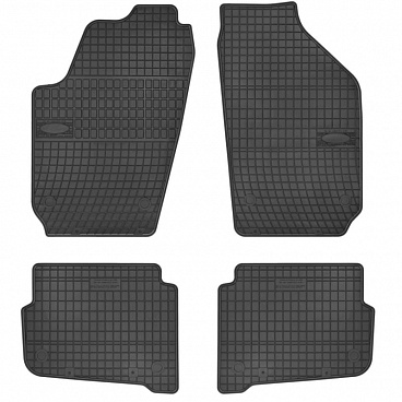 Gumové koberce, VOLKSWAGEN POLO IV, 2002-2008 Gumové koberce, VOLKSWAGEN POLO IV, 2002-2008