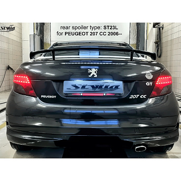 Peugeot 207 CC 06+ zadní spoiler (EU homologace) Peugeot 207 CC 06+ zadní spoiler (EU homologace)