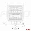 Pracovná lampa reflektor LED AWL12 12V 24V AMIO-02426