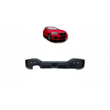 Difúzor BMW 1 F20 F21 Facelift Zadný Matná Čierna
