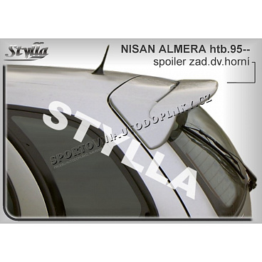 NISSAN ALMERA HTB (95-00) spojler chrbta. dverí hornej NISSAN ALMERA HTB (95-00) spojler chrbta. dverí hornej
