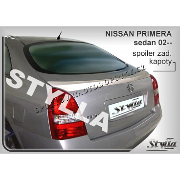 NISSAN PRIMERA SEDAN (01+) spoiler zad. kapoty NISSAN PRIMERA SEDAN (01+) spoiler zad. kapoty