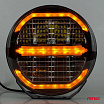 Diaľkový LED reflektor s funkciou obrysových svetiel 112W 12V 24V AMIO-04534