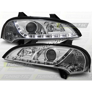 OPEL TIGRA 1994-00 PŘEDNÍ ČÍRÁ SVĚTLA DAYLIGHT LED CHROME OPEL TIGRA 1994-00 PŘEDNÍ ČÍRÁ SVĚTLA DAYLIGHT LED CHROME