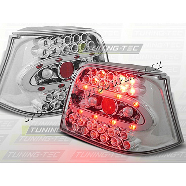 VW Golf IV 1997-03 zadné LED lampy Chrome (LDVW08) VW Golf IV 1997-03 zadné LED lampy Chrome (LDVW08)