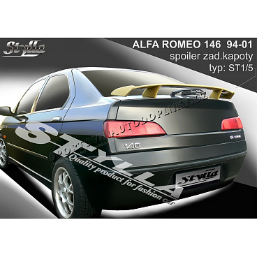 Alfa Romeo 146 94-01 spojler zadnej kapoty ST1 / 5 Alfa Romeo 146 94-01 spojler zadnej kapoty ST1 / 5