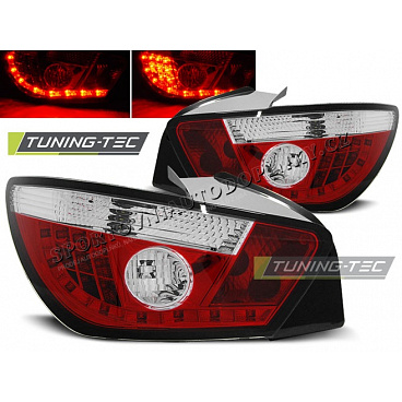 SEAT IBIZA 6J 3D 06.2008- ZADNÍ LED LAMPY RED WHITE SEAT IBIZA 6J 3D 06.2008- ZADNÍ LED LAMPY RED WHITE