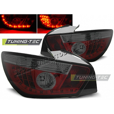 SEAT IBIZA 6J 3D 06.2008- ZADNÍ LED LAMPY RED SMOKE SEAT IBIZA 6J 3D 06.2008- ZADNÍ LED LAMPY RED SMOKE