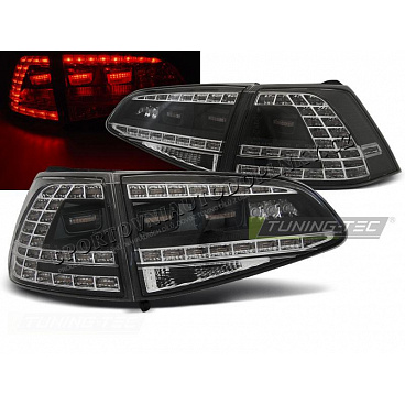 VW Golf 7 2013+ zadné lampy black LED GTI Look (LDVWG3) VW Golf 7 2013+ zadné lampy black LED GTI Look (LDVWG3)