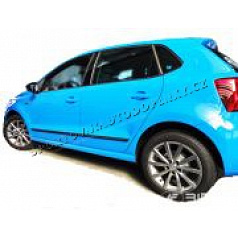 VW Polo 6C, 2015+ 5 dver. po FL - bočné lišty dverí