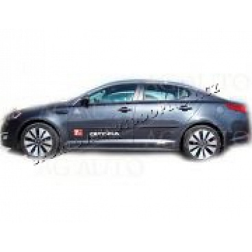 Kia Optima, 2012+ bočné lišty dverí, Kia Optima Kia Optima, 2012+ bočné lišty dverí, Kia Optima