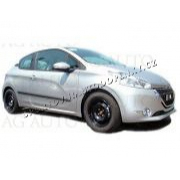 Peugeot 208, 2012- , 3 dveř., boční lišty dveří Peugeot 208, 2012- , 3 dveř., boční lišty dveří