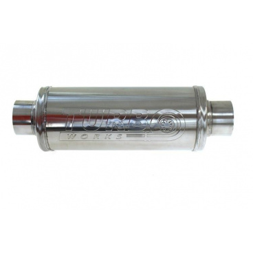 Stredový tlmič 51mm TurboWorks RS 409SS 450mm