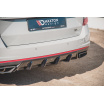 Vložka zadného nárazníka Ver.1 pre Škoda Octavia RS Mk3, Maxton Design (čierny lesklý plast ABS)