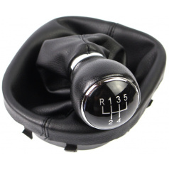 Radiaca páka s manžetou VW Touran 2003-11, Caddy 2004-10 5 aj 6 st. čierna