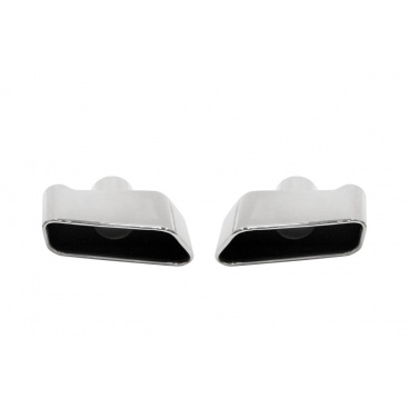 Koncovka tlmiča 180x80mm vstup 60mm BMW 525 Leštená Sada