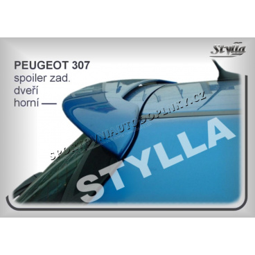 PEUGEOT 307 (01+) spojler chrbta. dverí hornej (EU homologácia)