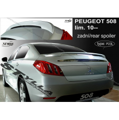 Peugeot 508 2010+ zadný spojler (EÚ homologácia)