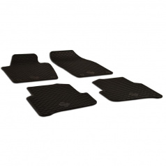 Gumové koberce-gumové autokoberce, Škoda Fabia III, 2014+