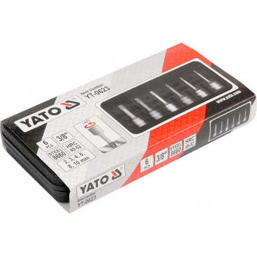 Souprava na demontáž závrtných šroubů 6 ks 3/8 Souprava na demontáž závrtných šroubů 6 ks 3/8