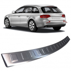 Nerez kryt zadného nárazníka leštěný Audi A4 kombi vr. Allroad 2008-16