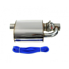 Športový výfuk Turboworks 67 mm s nastaviteľnou zvukovou klapkou Športový výfuk Turboworks 67 mm s nastaviteľnou zvukovou klapkou