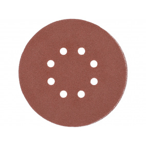 Brusný papír 150 mm P100 50 ks 8 děr suchý zip