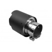 Koncovka tlmiča 114mm vstup 70mm Carbon Matt
