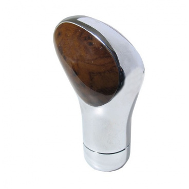 Hlavica radiacej páky chróm - drevo Hlavica radiacej páky chróm - drevo