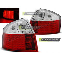 AUDI A4 10.2000-10.2004 zadné LED lampy RED WHITE (LDAU79)