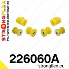 VW Polo do 2001 Strongflex Šport zostava silentblokov len pre prednú nápravu 6 ks