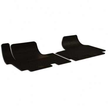 Gumové koberce-gumové autokoberce, Renault TRAFIC, 2007+, 2 ds Gumové koberce-gumové autokoberce, Renault TRAFIC, 2007+, 2 ds