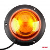 Výstražná blikajúca lampa mini maják 18 LED magnet R65 R10 12V 24V W21ml