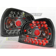 AUDI A3 (8L) 1996-03 zadné LED lampy BLACK (LDAU17)