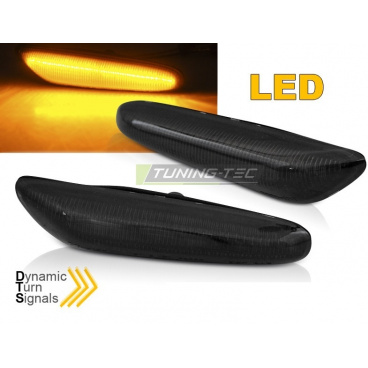 BMW E46 / E60 / E87 / E90 bočné dynamické blinkre LED smoke BMW E46 / E60 / E87 / E90 bočné dynamické blinkre LED smoke