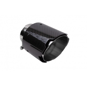 Koncovka tlmiča 114mm vstup 76mm Carbon Gloss