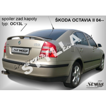 Škoda Octavia II HTB (04+) spoiler zadnej kapoty (EÚ homologácia) Škoda Octavia II HTB (04+) spoiler zadnej kapoty (EÚ homologácia)