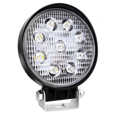 Svetlo pracovné okrúhle 9 LED 110x110 m 35W FLAT 9-36V Svetlo pracovné okrúhle 9 LED 110x110 m 35W FLAT 9-36V