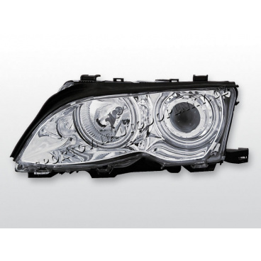 BMW E46 01-05 Angel Eyes chróm (LPBM31) - sedan, touring BMW E46 01-05 Angel Eyes chróm (LPBM31) - sedan, touring