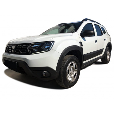Masívne plastové kryty blatníkov Dacia Duster 2018-24 8 ks