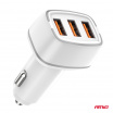 Autonabíjačka 2x USB-A + USB-C 32W AMIO-03890