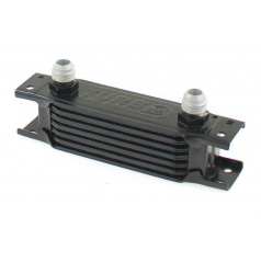 Chladič Oleja TurboWorks Slim Line 7-radový 140x50x50 AN10 Čierny