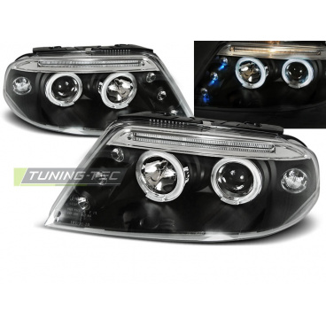 VW Passat 3BG 09.00-03.05 predné číre svetlá Angel Eyes black (LPVW80)