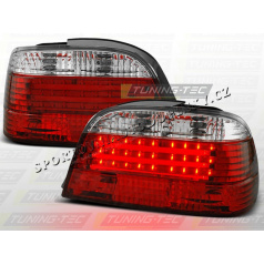 BMW E38 1994-01 zadné LED lampy red white (LDBM46)