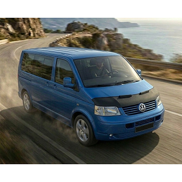 Prevlek prednej časti kapoty čierny čierny VW T5 2003-10
