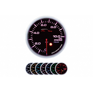 Hodiny Depo SKPK 52mm - Tlak oleja